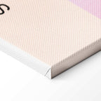 Pastel Abstract Drift Contemporary Canvas Print