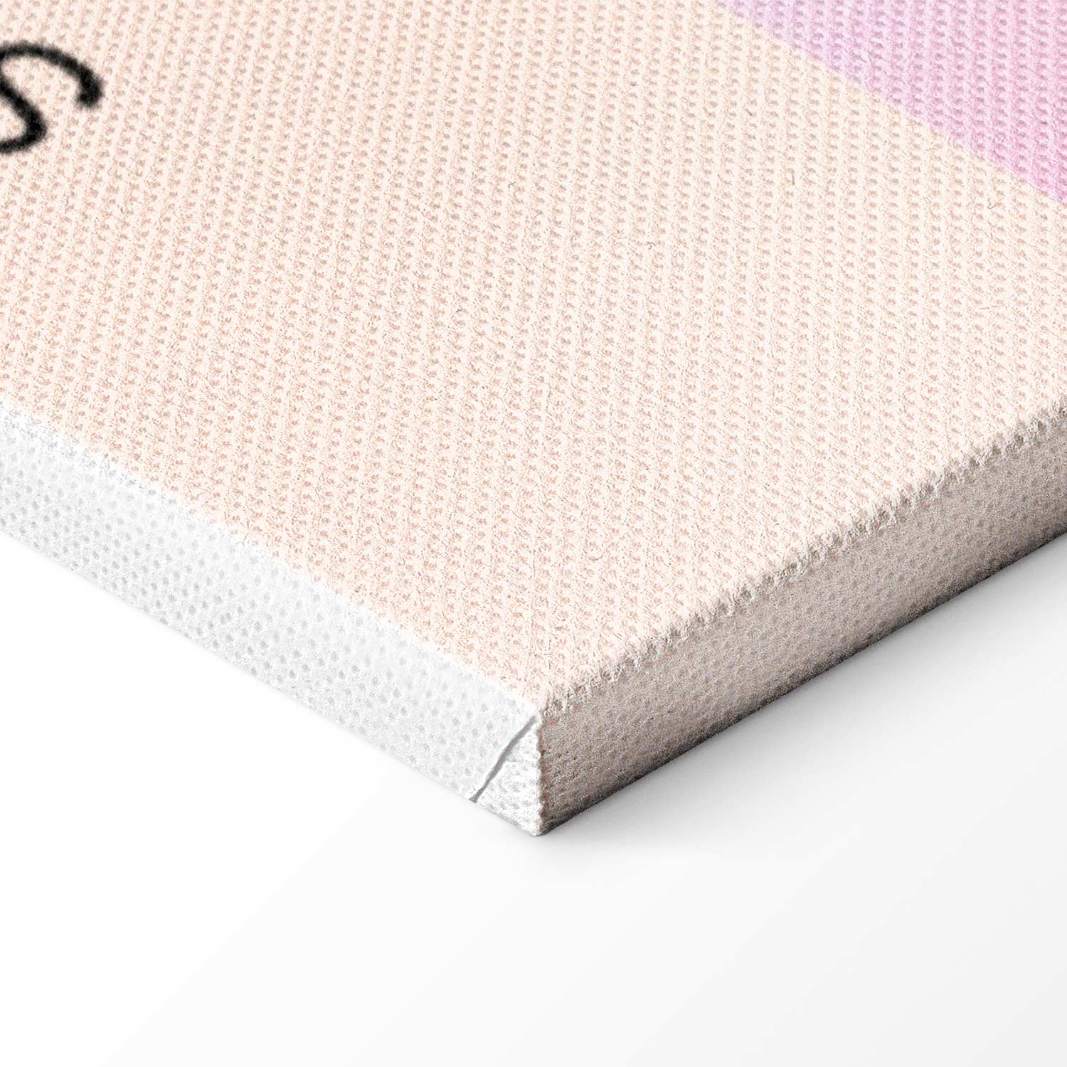 Pastel Abstract Drift Contemporary Canvas Print