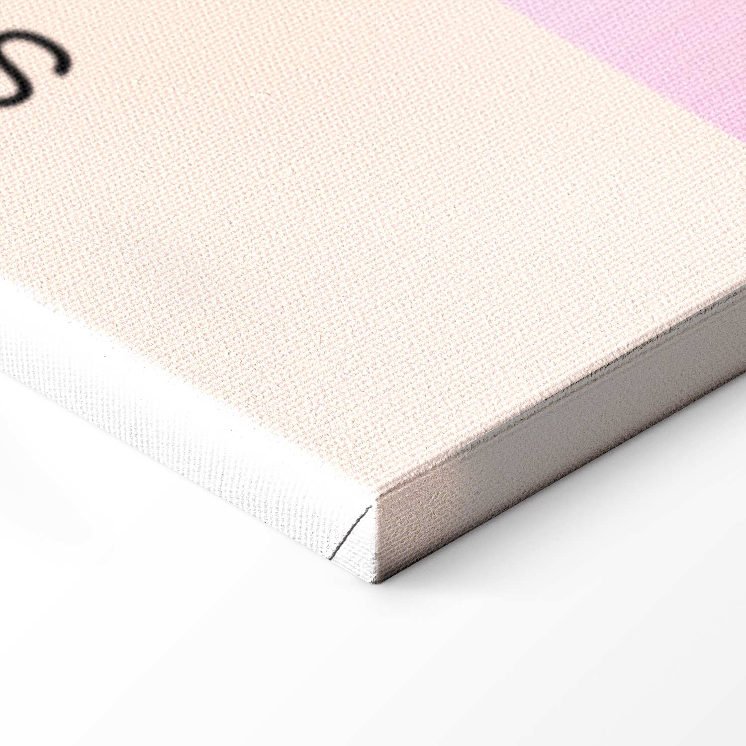 Pastel Abstract Drift Contemporary Canvas Print