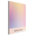 Pastel Abstract Drift Contemporary Canvas Print
