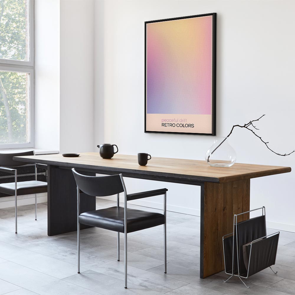 Canvas Print Peaceful Drift in Delicate Pastel Shades