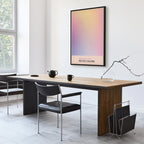 Canvas Print Peaceful Drift in Delicate Pastel Shades