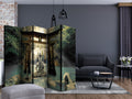 Zen Buddha Smile 5-Panel Room Divider