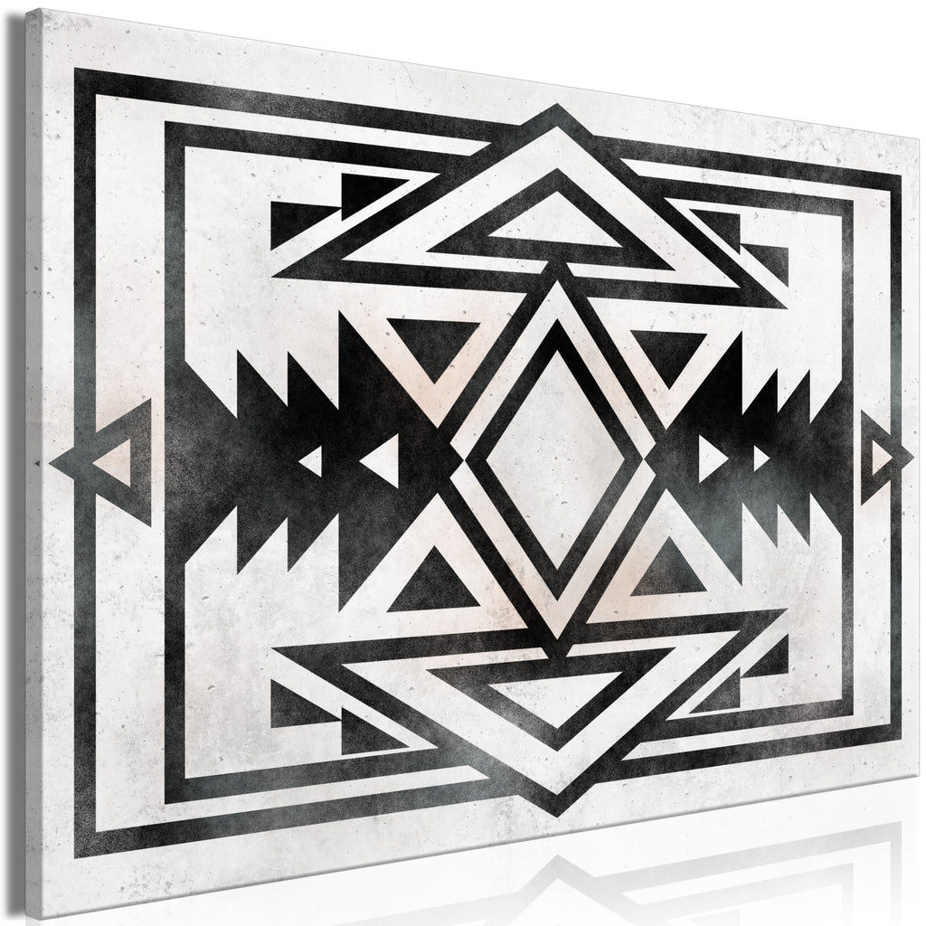 Canvas Print Ethnic Pattern Wide (1 Part)