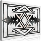 Canvas Print Ethnic Pattern Wide (1 Part)