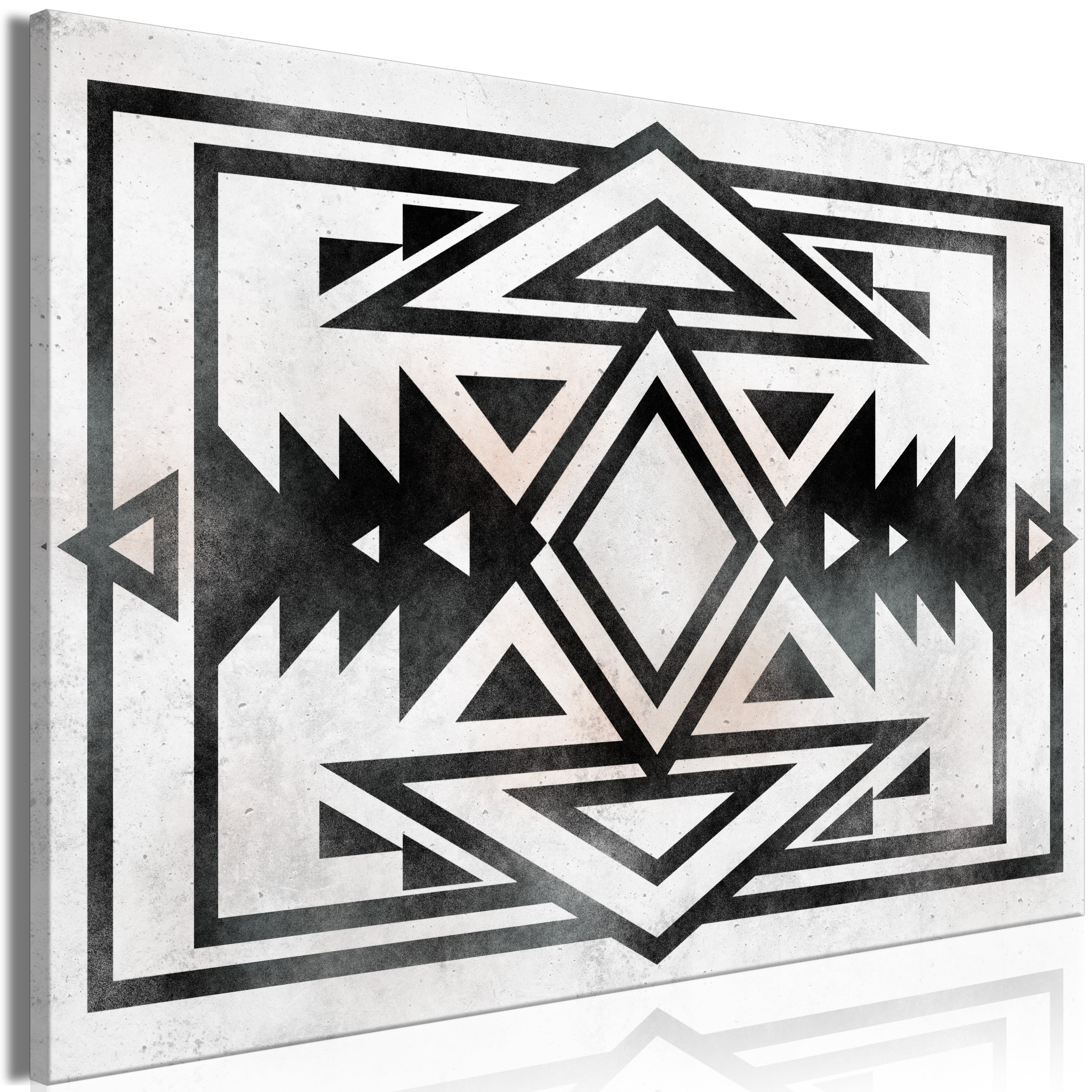 Canvas Print Ethnic Pattern Wide (1 Part)