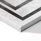 Abstract Ethnic Pattern Wide Canvas Print