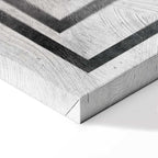 Abstract Ethnic Pattern Wide Canvas Print