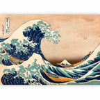 Hokusai Great Wave Japanese Retro Wall Mural