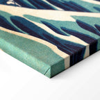 Great Wave off Kanagawa Japanese Retro Canvas Print