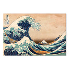 Great Wave off Kanagawa Japanese Retro Canvas Print