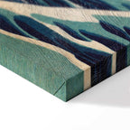 Great Wave off Kanagawa Japanese Retro Canvas Print