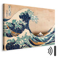 Great Wave off Kanagawa Japanese Retro Canvas Print