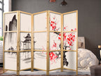 Mystical Calm 5-Panel Japanese Room Divider