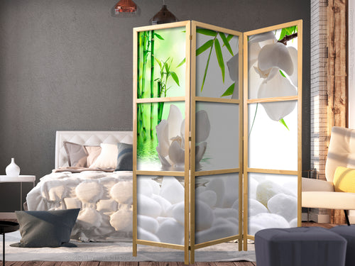 Oriental Balance 3-Panel Japanese Room Divider