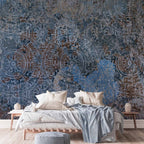 Geometric Underwater Fish Wall Mural