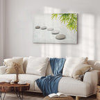 Zen Stacked Stone Peace Canvas Print