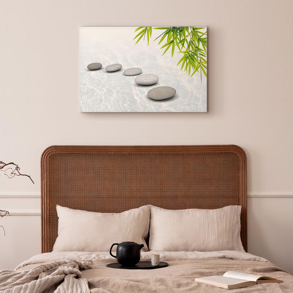 Zen Stacked Stone Peace Canvas Print
