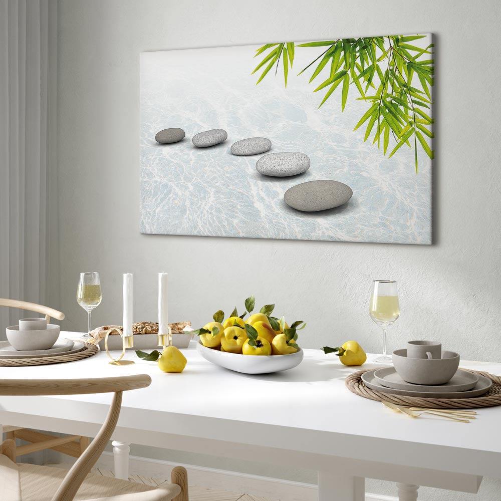 Zen Stacked Stone Peace Canvas Print