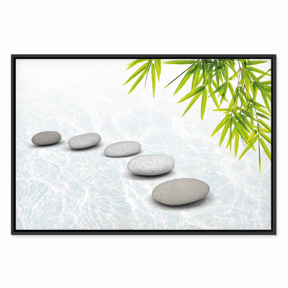 Zen Stacked Stone Peace Canvas Print