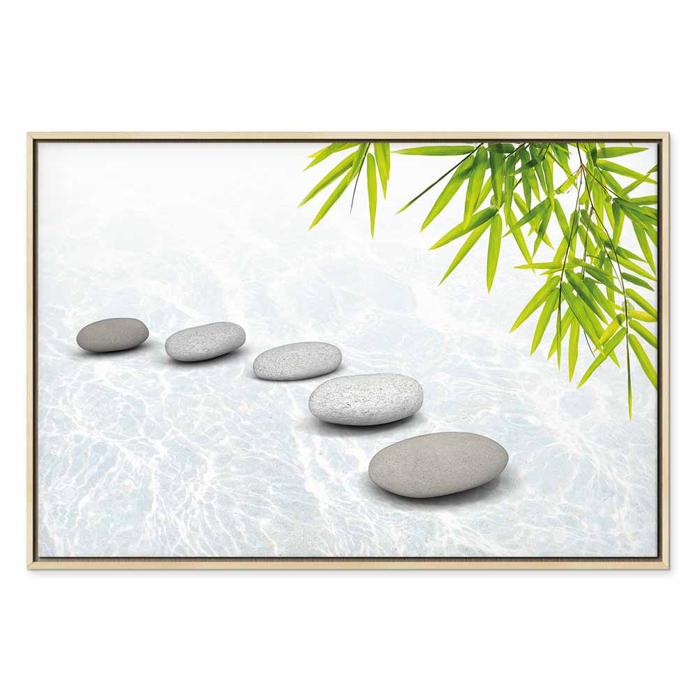 Zen Stacked Stone Peace Canvas Print