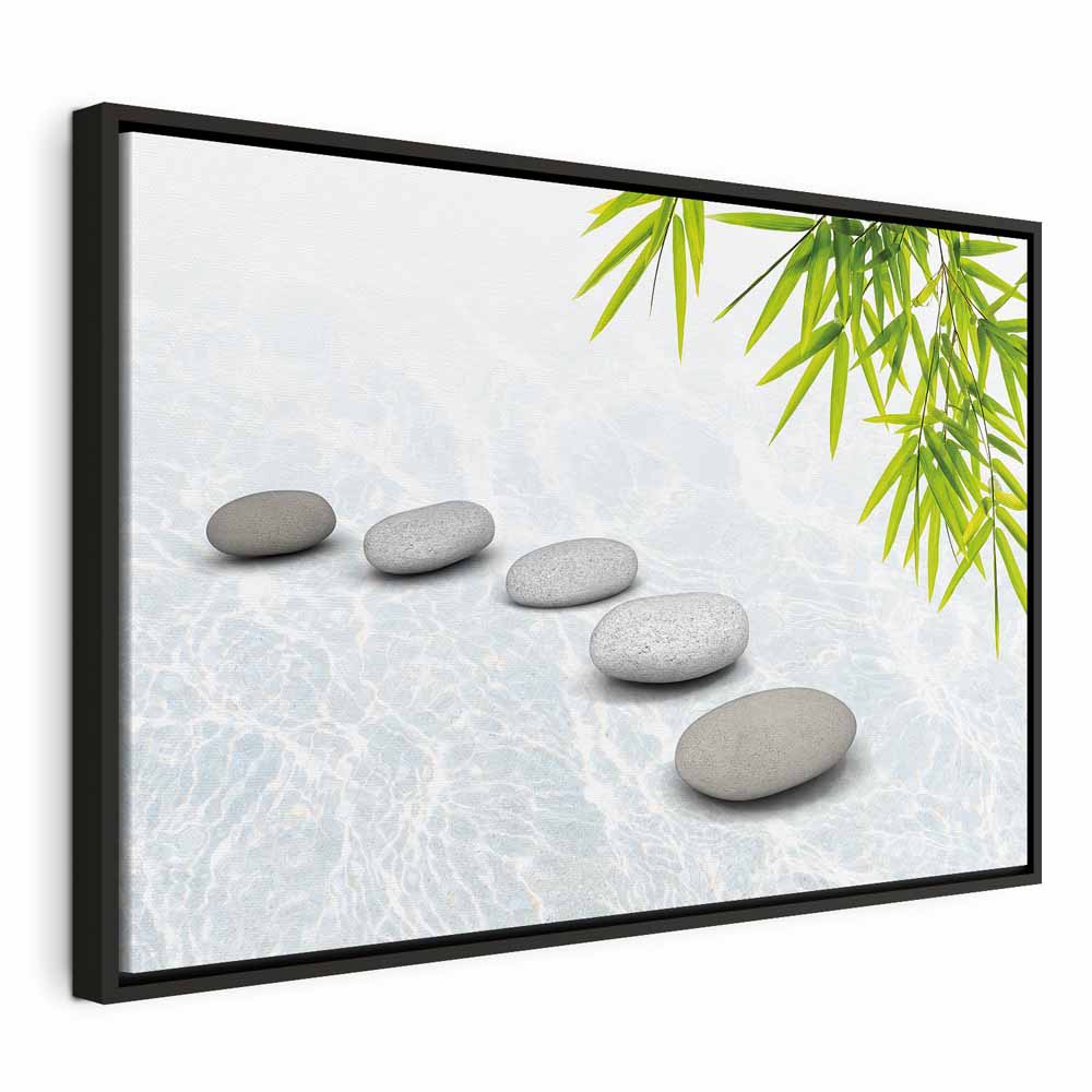 Zen Stacked Stone Peace Canvas Print