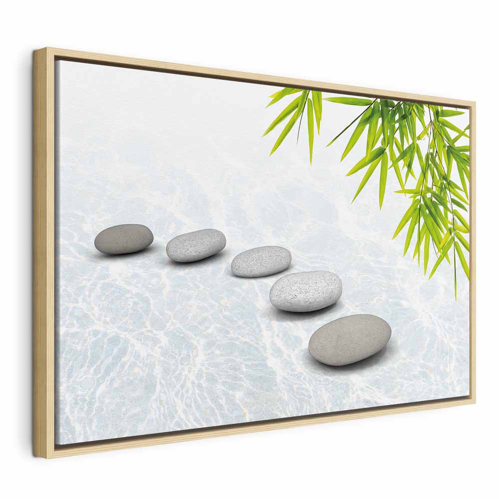 Zen Stacked Stone Peace Canvas Print