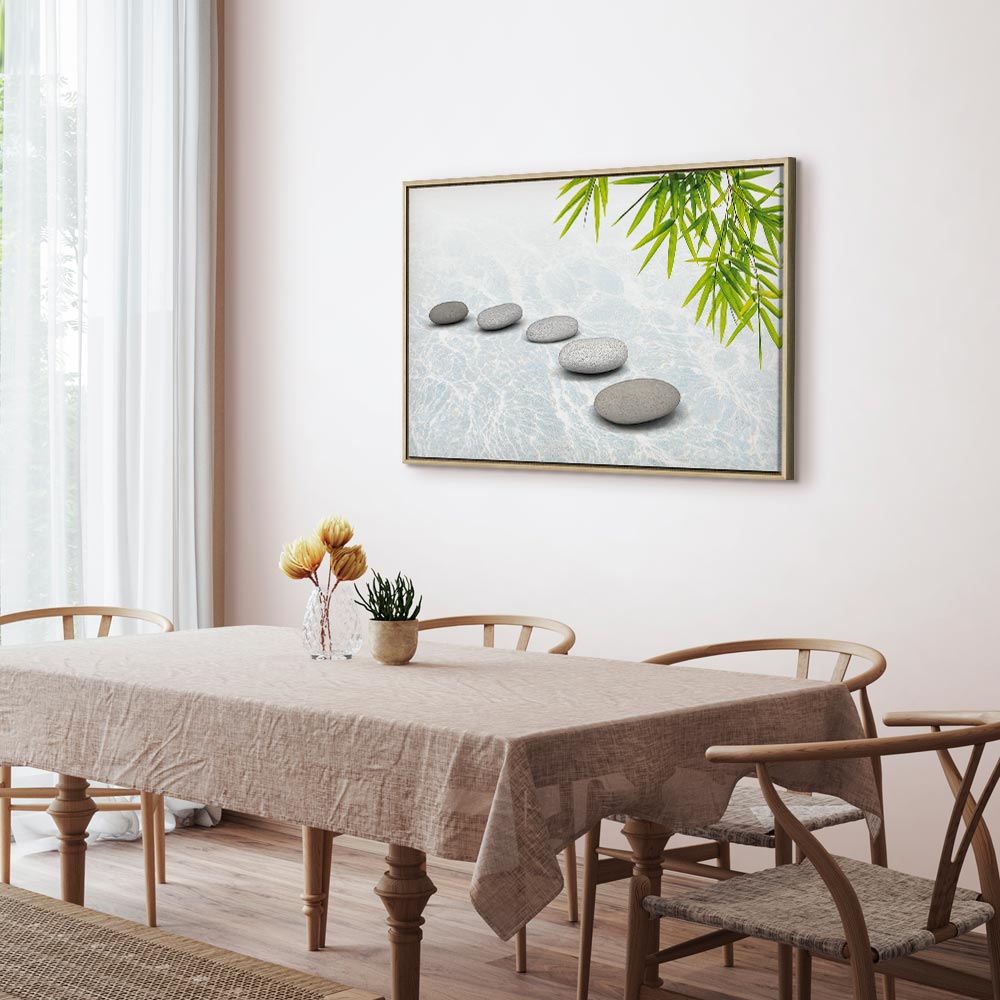 Zen Stacked Stone Peace Canvas Print