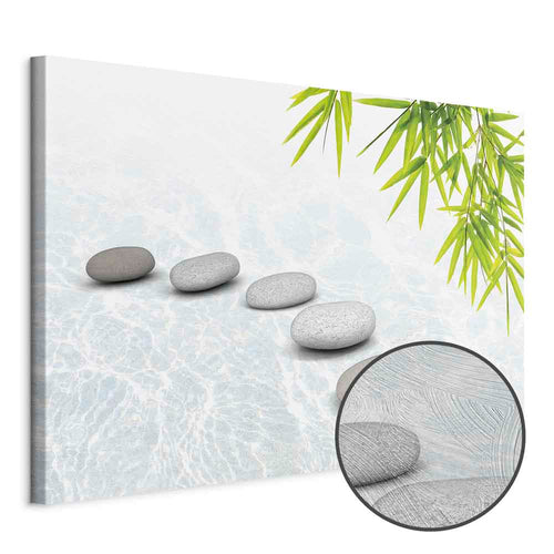Zen Stacked Stone Peace Canvas Print