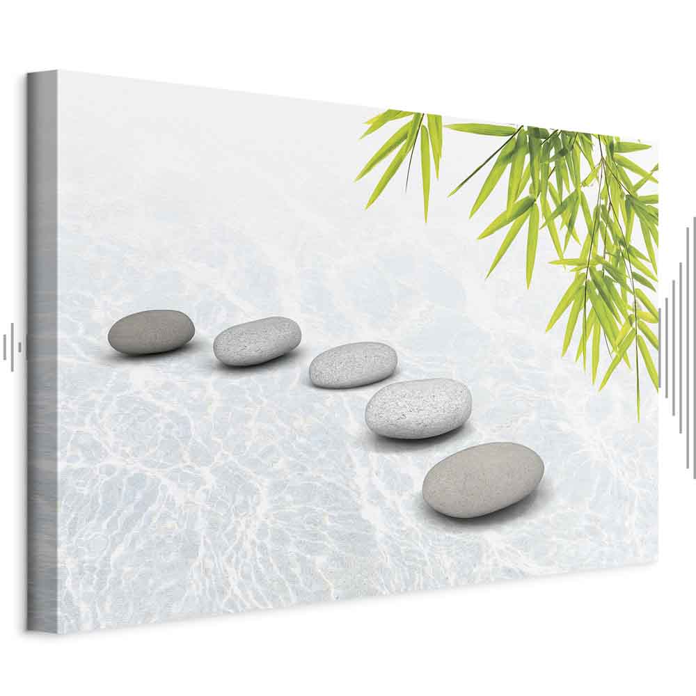 Zen Stacked Stone Peace Canvas Print
