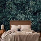 Emerald Oriental Carpet Pattern Wall Mural